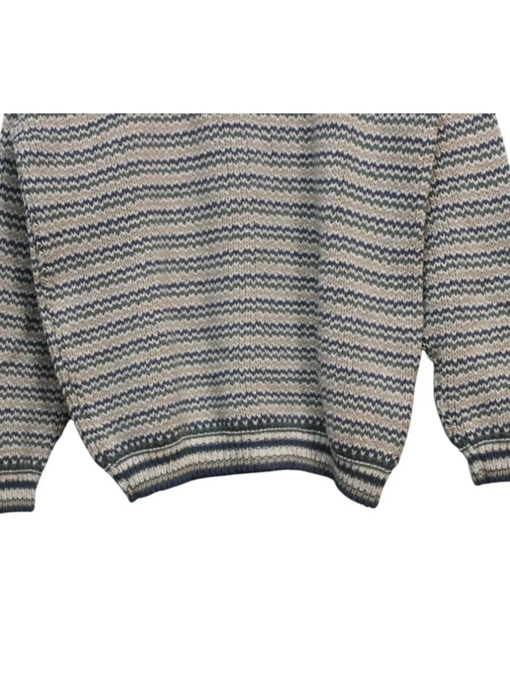 Vintage Men's Sweater Size XL Pullover Chunky Knit Retro Grandpa Preppy 90s USA